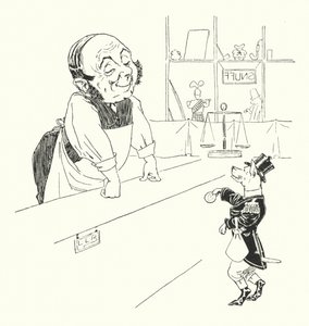Jag hade en liten hund, och de kallade honom Buff (gravyr) av Leonard Leslie Brooke