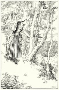 Little Bo-Peep (gravyr) av Leonard Leslie Brooke