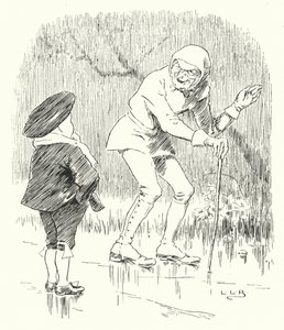 En dimmig fuktig morgon när vädret var molnigt (gravyr) av Leonard Leslie Brooke