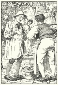Enkel Simon (gravyr) av Leonard Leslie Brooke