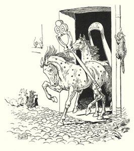 Nötknäpparna och sockertången (litho) av Leonard Leslie Brooke