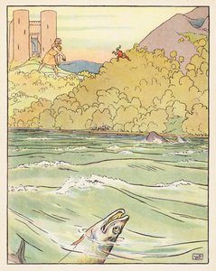 Tom Thumb (färglitografi) av Leonard Leslie Brooke