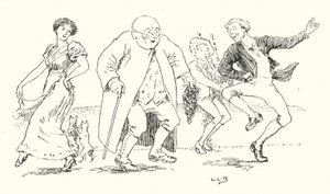 Tom han var en piperson (gravyr) av Leonard Leslie Brooke