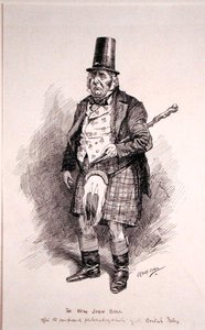 The New John Bull, illustration från Punch, publicerad 26 oktober 1910 (penna och bläck på papper) av Leonard Raven Hill