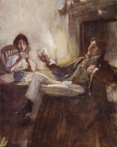 Dick Swiveler och marschinnan av Leonard Raven Hill