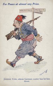 Johnnie Turk, vars tyska mästare har svikit honom. av Leonard Raven Hill
