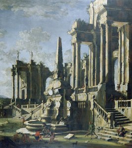 Imaginary Ruins (olja på duk)