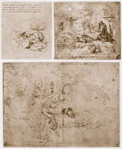 Allegorier, 1400-talet. av Leonardo da Vinci