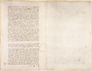 Arundel 263, f.215v, f.218 Anteckningar och diagram från 
