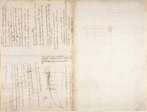 Arundel 263, f.226v, f.229 Anteckningar och diagram från 