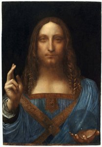 Före Kristus oss Salvatore av Leonardo da Vinci
