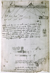 Utdrag ur ett Da Vinci-manuskript som beskriver principen för och konstruktionen av en "Sea Dredge" (manuskript) av Leonardo da Vinci