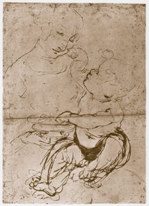 Madonna med frukttallriken, 1480-82 av Leonardo da Vinci