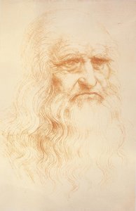 Självporträtt av Leonardo da Vinci