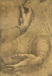 Studie av kvinnliga händer, c1472-c1519 1883 av Leonardo da Vinci