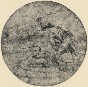 Hermelinen som en symbol för renhet, c1480 1945 av Leonardo da Vinci