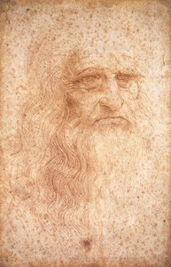 förmodat Självporträtt av Leonardo da Vinci