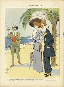 Illustration av Leonce Burret (1865-1915) i Le Lire