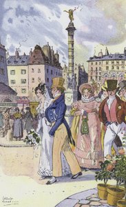 Mariannes bröllop av Leonce Burret