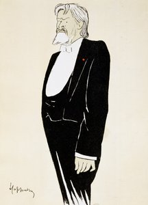 Skådespelaren Jean Mounet-Sully (1841-1916), karikatyr av Leonetto Cappiello (1875-1942) av Leonetto Cappiello