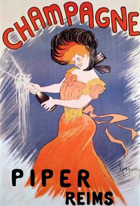 Reklamaffisch för Piper Champagne, 1900-talet av Leonetto Cappiello
