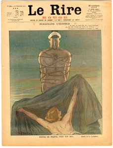 Omslag till "" The Red Laughter", Satirical in Colors av Leonetto Cappiello