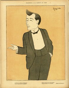 Illustration av Leonetto Cappiello dit Cappiello (1875-1942) i Le Lire, nr. 297 av Leonetto Cappiello