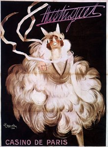 Mistinguett (Mistinguette) på Casino de Paris, affisch av Leonetto Cappiello (1875-1942) av Leonetto Cappiello