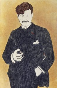 Porträtt av Georges Feydeau (Paris av Leonetto Cappiello
