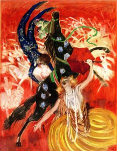 Cirkusen - komposition av Leonetto Cappiello (1875-1942) 1923 av Leonetto Cappiello