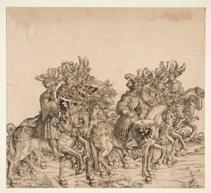 Imperialistiska trumpetare av Leonhard Beck