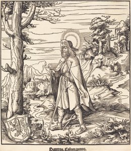 Saint Colomann av Leonhard Beck