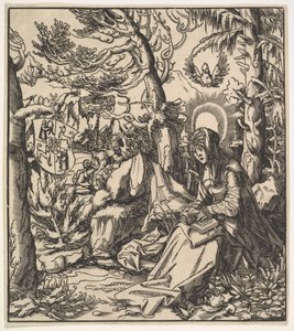 Saint Ita av Toggenburg, från Habsburgs heliga, 1516-18.