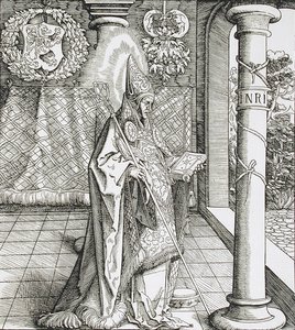Sankta Farahildis av Leonhard Beck
