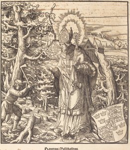 Sankt Willibaldus av Leonhard Beck
