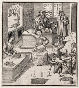 Unga Maximilian i myntverket