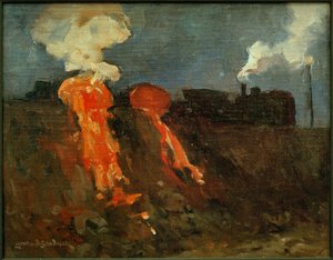 Leonhard Sandrock, slagggjutning