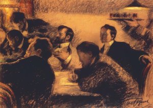 Gruppbild av Leonid Osipovic Pasternak