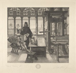 Grolier med skrivaren Aldus Manutius