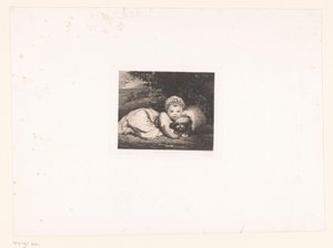 Prinsessan Sophia Matilda av Gloucester med sin hund