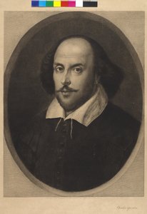 Shakespeare av Leopold Flameng