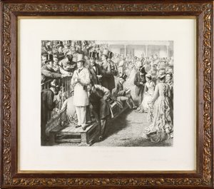 The Road to Ruin: Ascot (etsning)