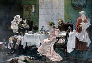 Camille Desmoulins lunch, 1892