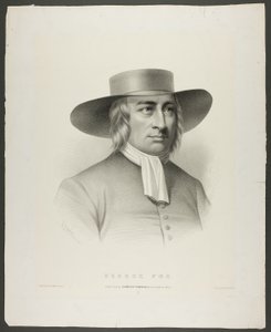 George Fox av Leopold Grozelier