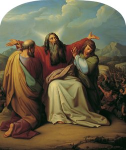 Moses ber om seger