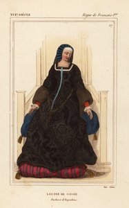Louise av Savojen, Louise de Savoie, hertiginna av Angouleme, mor till kung Frans I