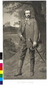 Karl prins och hertig Arenberg av Leopold Stephan (after) Horovitz