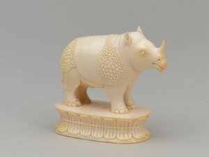 Vit biskop, schackpjäs, Indien, 1820 ca av Leopoldo Metlicovich