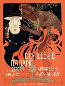 Italienska destillerier, 1890-talet.