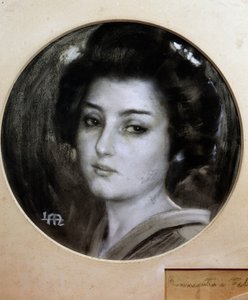 Madama Butterfly, skiss av Leopoldo Metlicovitz (1868-1944) till operan med samma namn av Giacomo Puccini av Leopoldo Metlicovitz